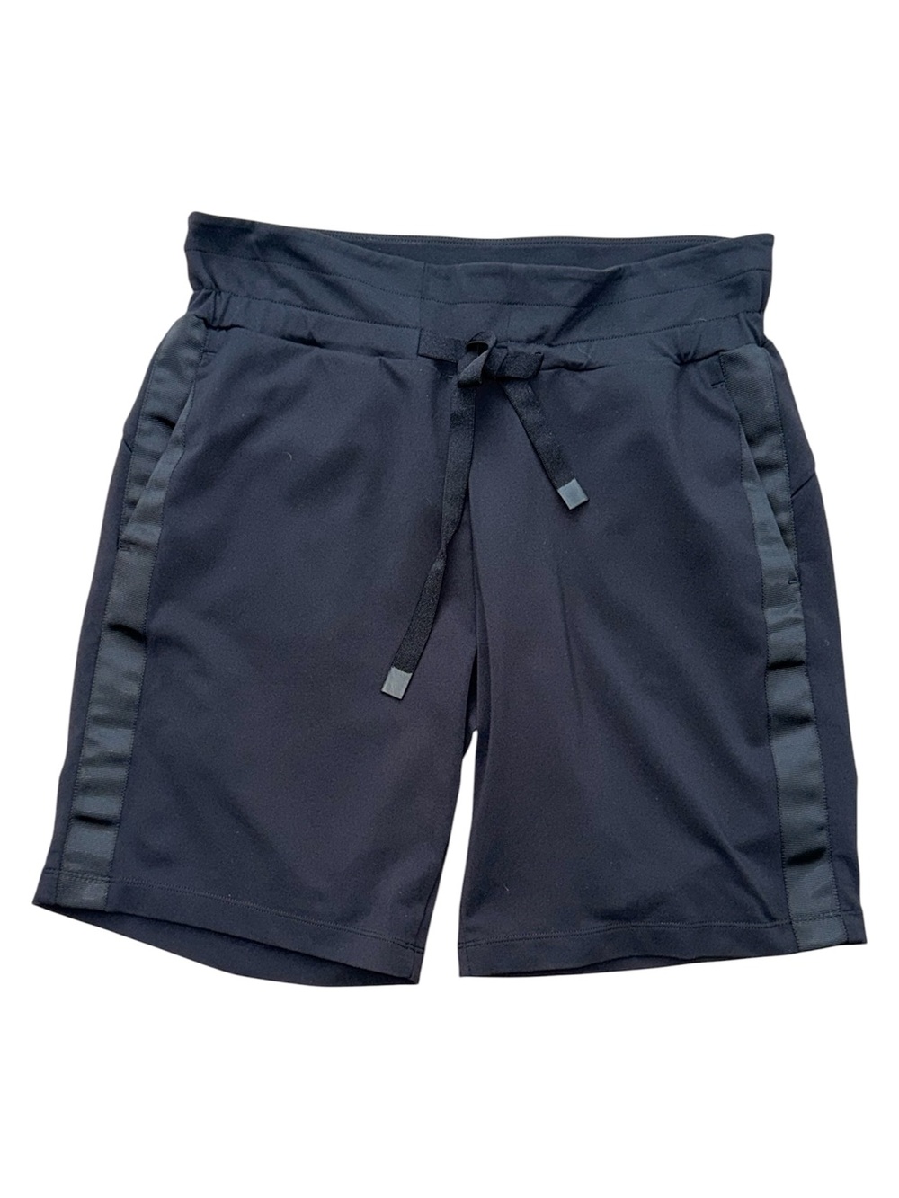 Athleta Metro Downtown 7” Shorts Men’s Medium Black Stretch EUC